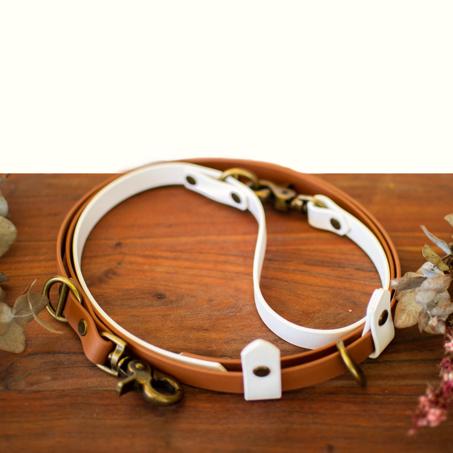 Hands-Free Biothane Lead Two Coloured Mix and Match (5259774918796)